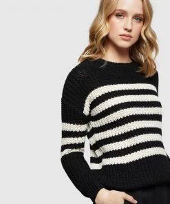 Oxford Astrid Striped Knit Black/Ivory -Deals The Style Setters Store http3A2F2Fstatic.theiconic.com .au2Fp2Foxford 1832 6618111 4