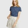 Oxford Dotty Animal Printed T-Shirt Navy/Blue