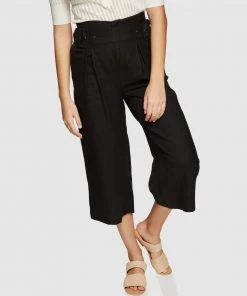 Oxford Rikki Crop Culottes Black -Deals The Style Setters Store http3A2F2Fstatic.theiconic.com .au2Fp2Foxford 1906 186959 4