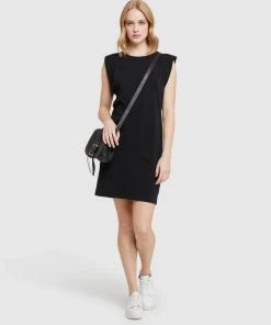Oxford Elodie Jersey Dress W/shoulder Pads Black -Deals The Style Setters Store http3A2F2Fstatic.theiconic.com .au2Fp2Foxford 2107 2532911 5