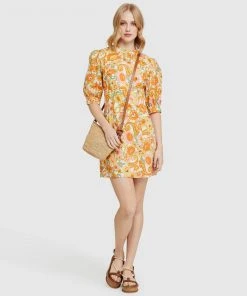 Oxford Corelia Retro Floral Mini Dress Pink/Green Multi -Deals The Style Setters Store http3A2F2Fstatic.theiconic.com .au2Fp2Foxford 2134 7532911 5