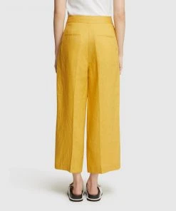 Oxford Lacie Linen Culottes Mustard -Deals The Style Setters Store http3A2F2Fstatic.theiconic.com .au2Fp2Foxford 2416 4865441 3