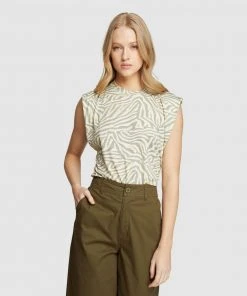 Oxford Tiggy Animal Print T-Shirt Grey