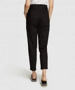 Oxford Sloane Stretch Cotton Paperbag Pants Black -Deals The Style Setters Store http3A2F2Fstatic.theiconic.com .au2Fp2Foxford 2489 6364041 3