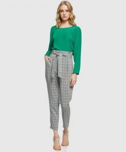 Oxford Sloane Check Pants Black -Deals The Style Setters Store http3A2F2Fstatic.theiconic.com .au2Fp2Foxford 2783 8914111 5
