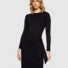 Oxford Miranda Knitted Dress Navy