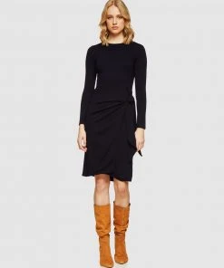 Oxford Miranda Knitted Dress Navy -Deals The Style Setters Store http3A2F2Fstatic.theiconic.com .au2Fp2Foxford 2811 0747901 5