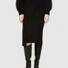 Oxford Leeza Wrap Knitted Skirt Black