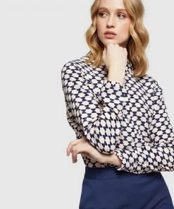 Oxford Poppy Butterfly Geo Printed Blouse Navy -Deals The Style Setters Store http3A2F2Fstatic.theiconic.com .au2Fp2Foxford 2905 0024111 4