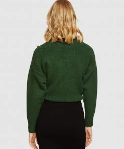 Oxford Fabienne Button Shoulder Knit Khaki -Deals The Style Setters Store http3A2F2Fstatic.theiconic.com .au2Fp2Foxford 2916 5799901 3