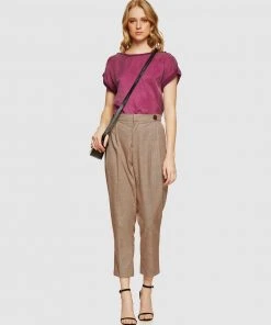 Oxford Liza Button Tap T-shirt Plum -Deals The Style Setters Store http3A2F2Fstatic.theiconic.com .au2Fp2Foxford 2951 0848901 5
