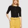 Oxford Lauren Henley Knit Black