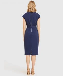 Oxford Belinda Ponti Dress Petrol Blue -Deals The Style Setters Store http3A2F2Fstatic.theiconic.com .au2Fp2Foxford 3100 8154021 3