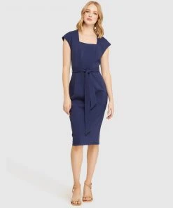 Oxford Belinda Ponti Dress Petrol Blue -Deals The Style Setters Store http3A2F2Fstatic.theiconic.com .au2Fp2Foxford 3104 8154021 5