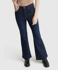 Oxford Zoe Flare Jeans Dark blue -Deals The Style Setters Store http3A2F2Fstatic.theiconic.com .au2Fp2Foxford 3120 2702131 8