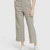 Oxford Helena Check Culottes Camel