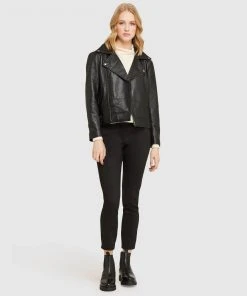 Oxford Zoe Boxy Leather Jacket Black -Deals The Style Setters Store http3A2F2Fstatic.theiconic.com .au2Fp2Foxford 3217 8531221 5