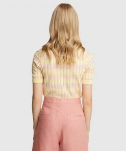 Oxford Lara Pointelle Cotton Knit Lemon -Deals The Style Setters Store http3A2F2Fstatic.theiconic.com .au2Fp2Foxford 3376 8790441 3
