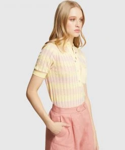 Oxford Lara Pointelle Cotton Knit Lemon -Deals The Style Setters Store http3A2F2Fstatic.theiconic.com .au2Fp2Foxford 3381 8790441 4