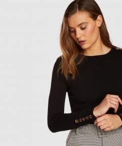 Oxford Emma Button Knit Black -Deals The Style Setters Store http3A2F2Fstatic.theiconic.com .au2Fp2Foxford 3382 3529601 4