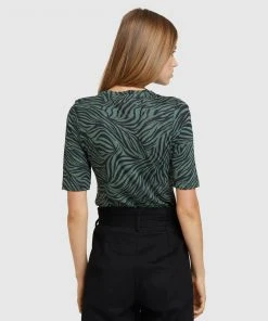 Oxford Imogen Printed Jersey Top Green -Deals The Style Setters Store http3A2F2Fstatic.theiconic.com .au2Fp2Foxford 3473 9621621 3
