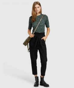 Oxford Imogen Printed Jersey Top Green -Deals The Style Setters Store http3A2F2Fstatic.theiconic.com .au2Fp2Foxford 3478 9621621 5