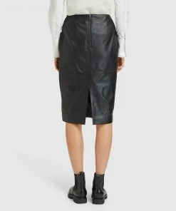 Oxford Harlow Leather Pencil Skirt Black -Deals The Style Setters Store http3A2F2Fstatic.theiconic.com .au2Fp2Foxford 3498 7123131 3