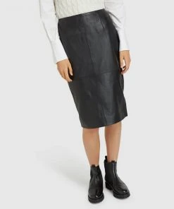 Oxford Harlow Leather Pencil Skirt Black -Deals The Style Setters Store http3A2F2Fstatic.theiconic.com .au2Fp2Foxford 3500 7123131 4