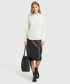 Oxford Harlow Leather Pencil Skirt Black -Deals The Style Setters Store http3A2F2Fstatic.theiconic.com .au2Fp2Foxford 3503 7123131 5