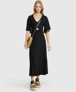 Oxford Florence Keyhole Knit Maxi Dress Black -Deals The Style Setters Store http3A2F2Fstatic.theiconic.com .au2Fp2Foxford 3552 0686641 5