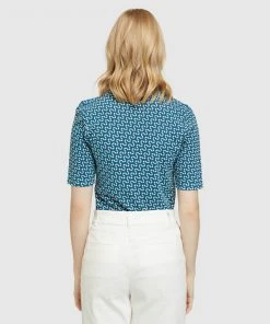 Oxford Imogen Geo Printed Top Blue -Deals The Style Setters Store http3A2F2Fstatic.theiconic.com .au2Fp2Foxford 3554 4323521 3