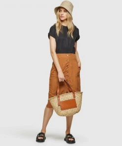 Oxford Liza Woven Front T-Shirt Black -Deals The Style Setters Store http3A2F2Fstatic.theiconic.com .au2Fp2Foxford 3615 9764941 5