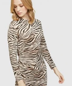 Oxford Amelia Animal Print Mini Dress Natural -Deals The Style Setters Store http3A2F2Fstatic.theiconic.com .au2Fp2Foxford 3765 9952521 4