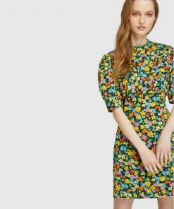 Oxford Corelia Ditzy Floral Print Dress Black multi -Deals The Style Setters Store http3A2F2Fstatic.theiconic.com .au2Fp2Foxford 3919 6327931 4