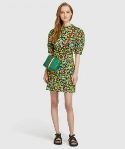 Oxford Corelia Ditzy Floral Print Dress Black multi -Deals The Style Setters Store http3A2F2Fstatic.theiconic.com .au2Fp2Foxford 3921 6327931 5