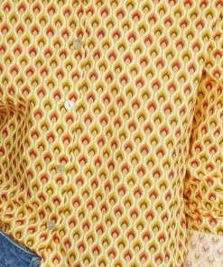Oxford Poppy Cotton Retro Print Blouse Yellow -Deals The Style Setters Store http3A2F2Fstatic.theiconic.com .au2Fp2Foxford 4039 1094841 6