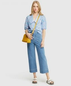 Oxford Alexa Ptach Pocket Wide Leg Jeans Med Blue Denim -Deals The Style Setters Store http3A2F2Fstatic.theiconic.com .au2Fp2Foxford 4041 4541051 5