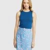 Oxford Evonne Knitted Tank Blue