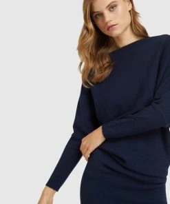 Oxford Emma Knitted Dress Deep blue -Deals The Style Setters Store http3A2F2Fstatic.theiconic.com .au2Fp2Foxford 4095 7900921 4
