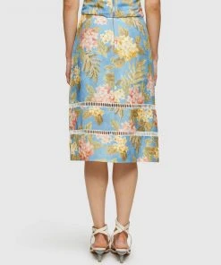 Oxford Rose Tropical Print Linen Skirt Blue Tropical -Deals The Style Setters Store http3A2F2Fstatic.theiconic.com .au2Fp2Foxford 4095 7994251 3