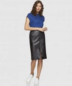 Oxford Darby Leather Pencil Skirt Black -Deals The Style Setters Store http3A2F2Fstatic.theiconic.com .au2Fp2Foxford 4171 179588 5