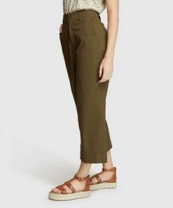 Oxford Sasha Cotton Stretch Culottes Olive -Deals The Style Setters Store http3A2F2Fstatic.theiconic.com .au2Fp2Foxford 4186 8983141 2