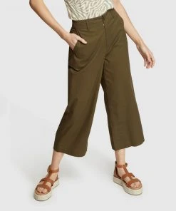 Oxford Sasha Cotton Stretch Culottes Olive -Deals The Style Setters Store http3A2F2Fstatic.theiconic.com .au2Fp2Foxford 4191 8983141 4