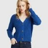Oxford Delphine Cardigan Blue