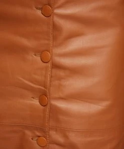 Oxford Gigi Leather Skirt Tan -Deals The Style Setters Store http3A2F2Fstatic.theiconic.com .au2Fp2Foxford 4536 9111601 6