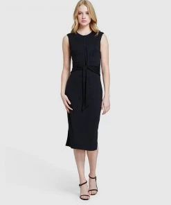 Oxford Kiki Knit Dress Black
