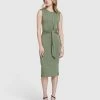 Oxford Kiki Knit Dress Khaki