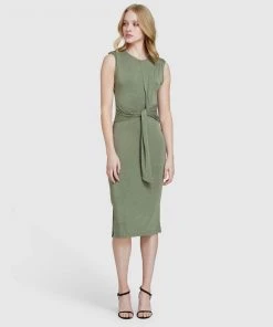 Oxford Kiki Knit Dress Khaki