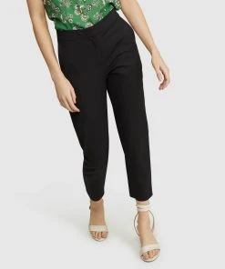 Oxford Charla Cotton Stretch Pants Black -Deals The Style Setters Store http3A2F2Fstatic.theiconic.com .au2Fp2Foxford 4606 0860641 4