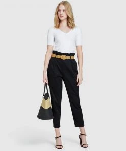 Oxford Lucy Rib V-neck Top Ivory -Deals The Style Setters Store http3A2F2Fstatic.theiconic.com .au2Fp2Foxford 4643 1226511 5